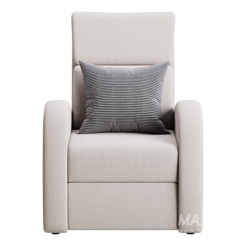 Armchair Seymar Fabric Velutto 01 - Image 6