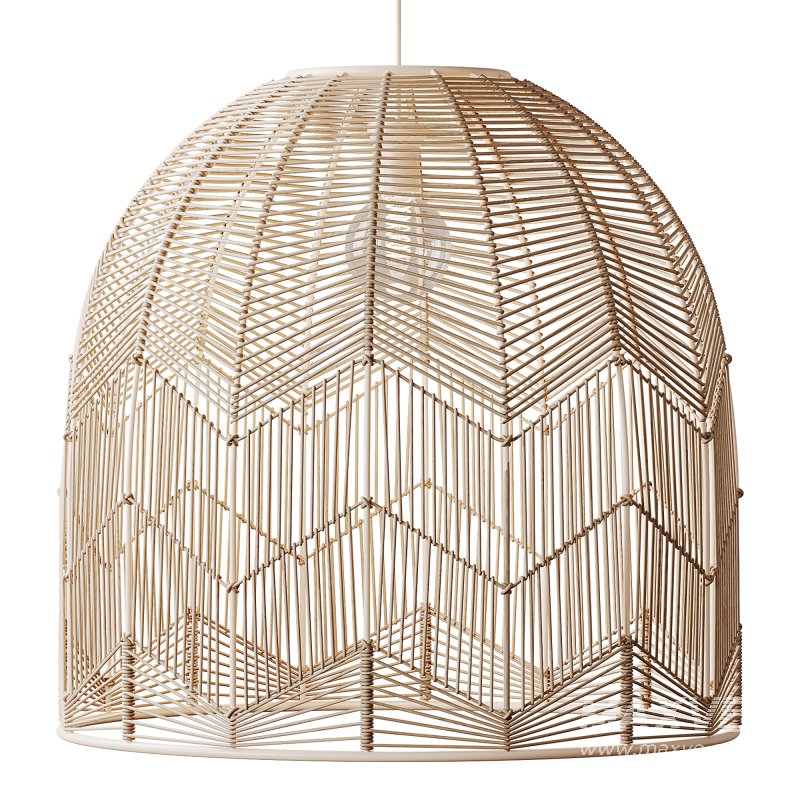 Basket Rattan Pendant Light Shades - Image 8