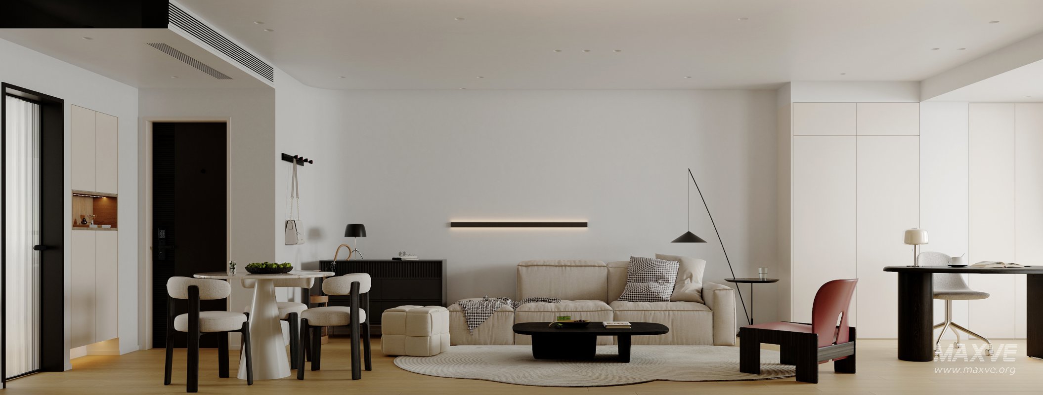 living room dining room bedroom - Image 5