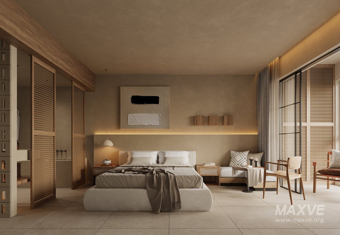 hotel bedroom - Image 2