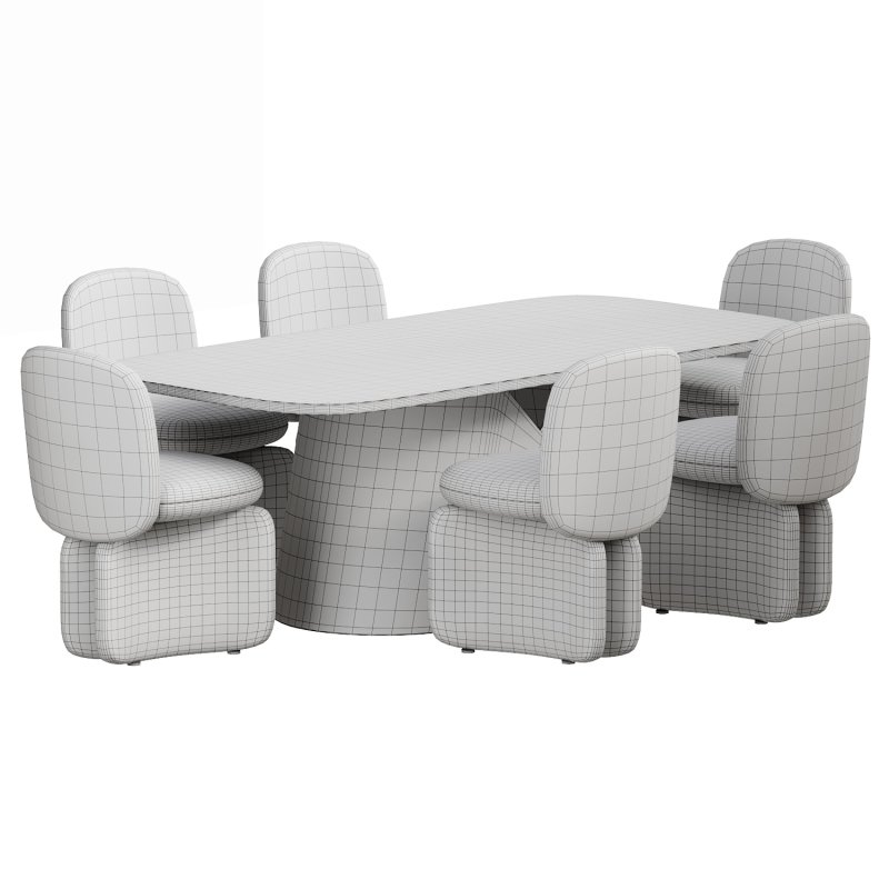 Kesse Chair and Siena Dining Table - Image 5