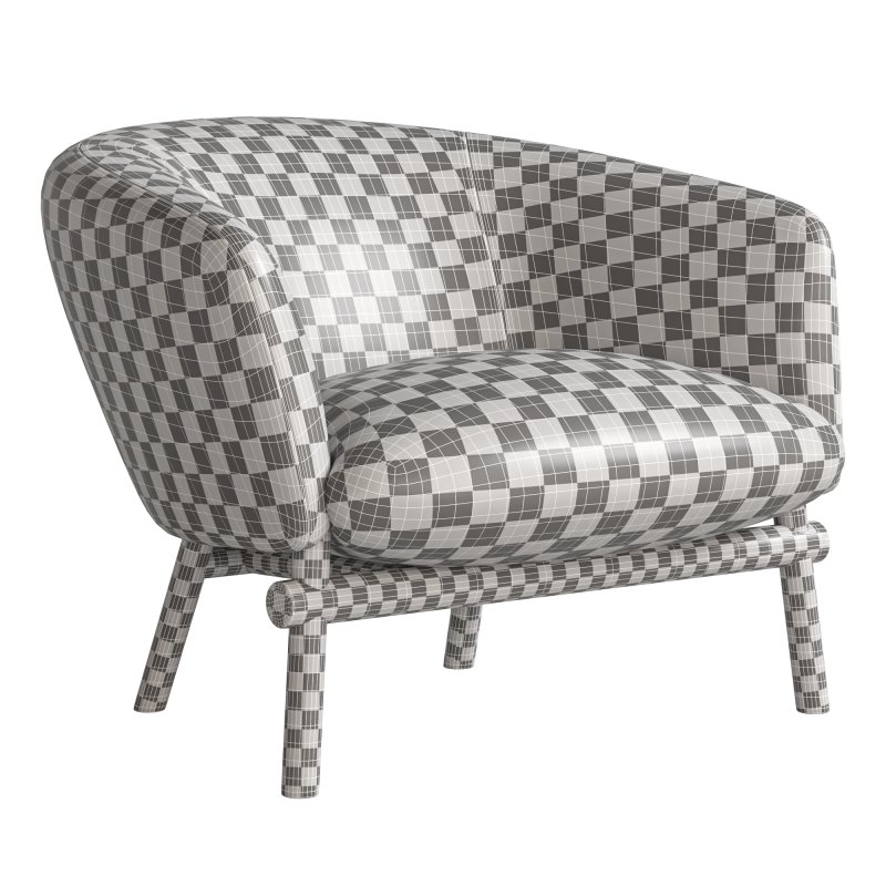 Livre Armchair By Gallotti Radice - Image 6