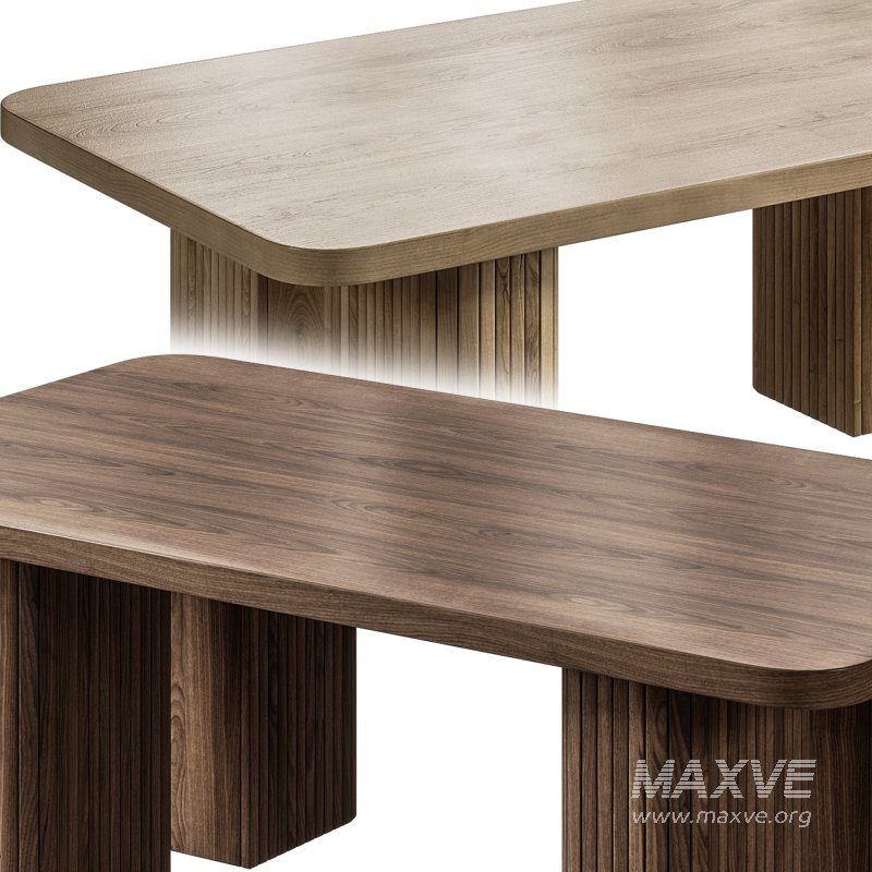 Rectangular dining table - Image 9