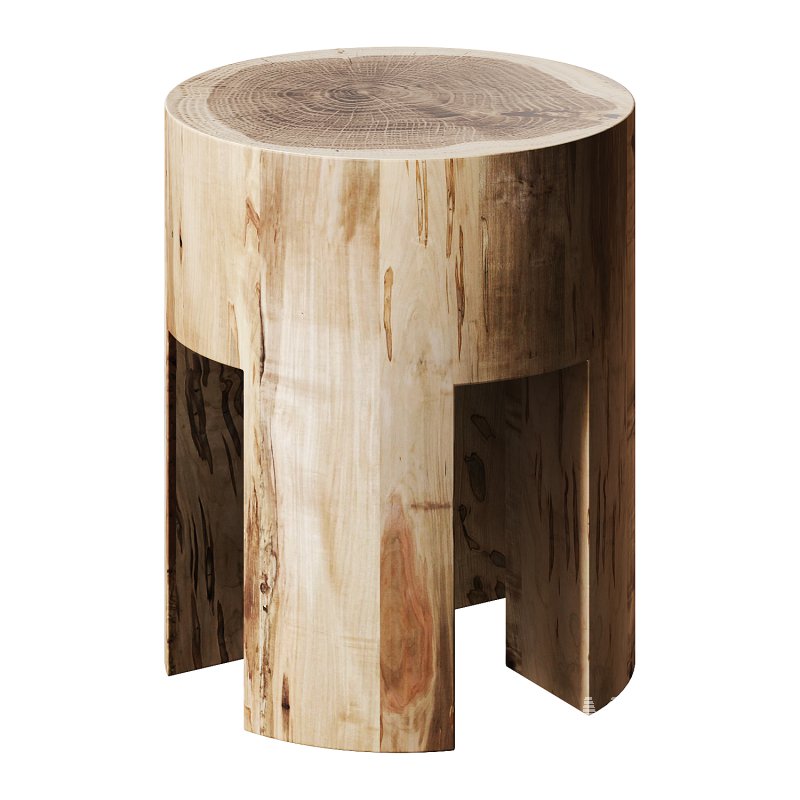 Woody Side Table Stool by Riva 1920 - Image 1