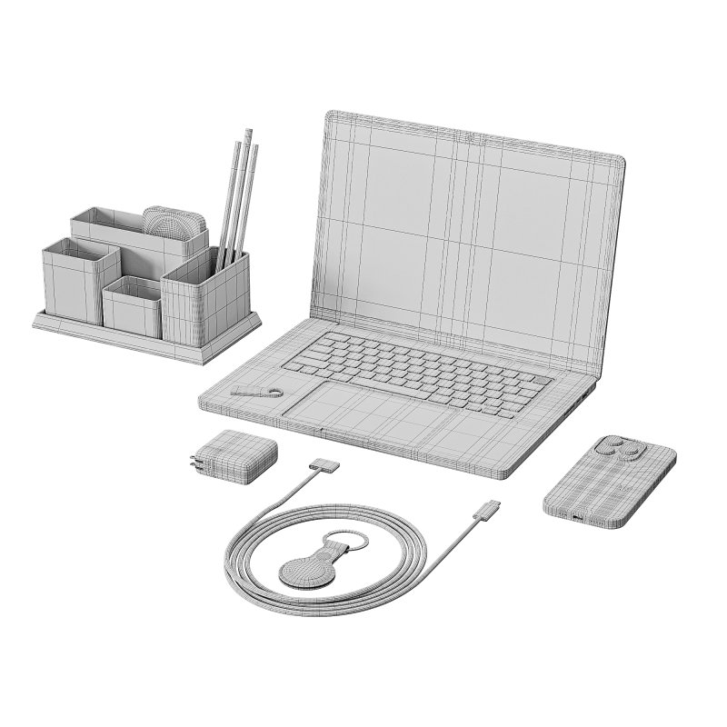 Set of Apple equipment 01 - Image 10