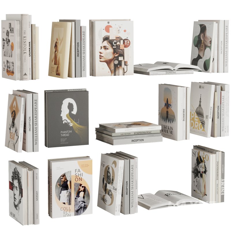 Set of Books V9 - Image 1