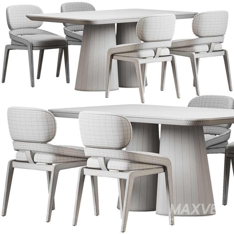 Dinning chair and table - Image 5