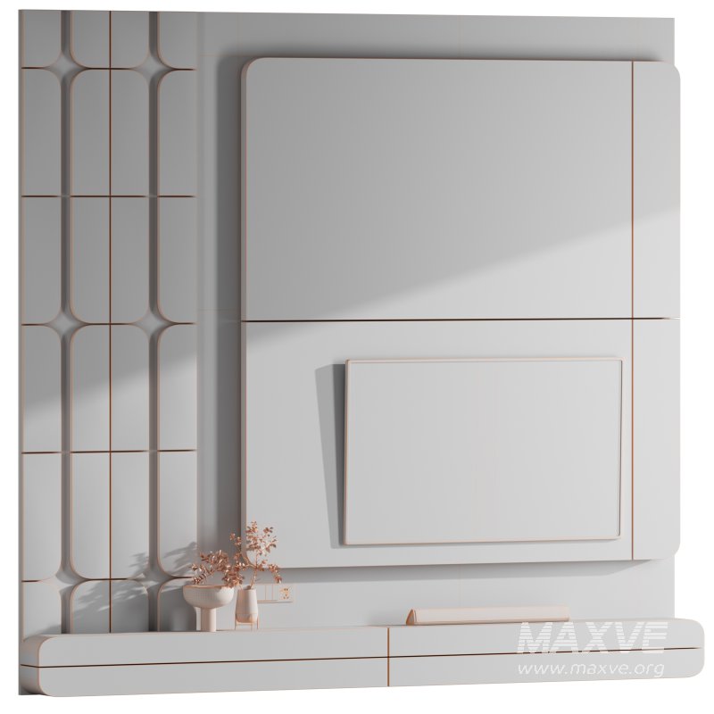 :Tv wall set-17 - Image 1