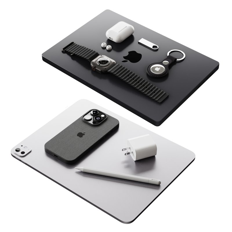 Set of Apple equipment 02 - Image 11