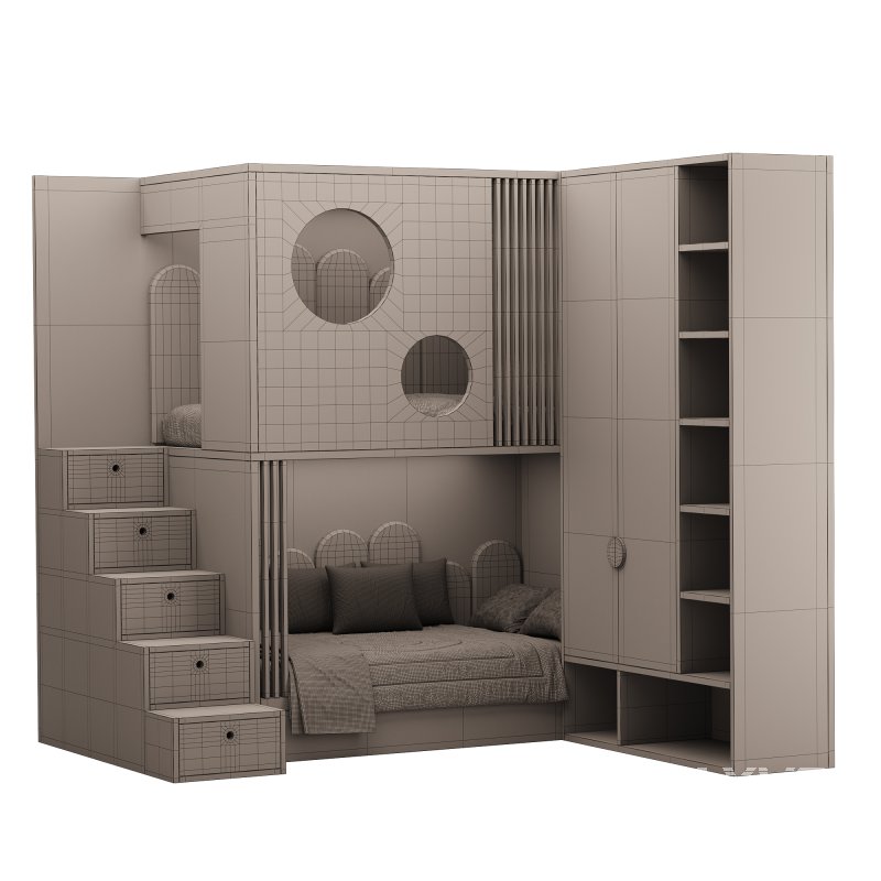 Childrens bunk bed 29 - Image 4