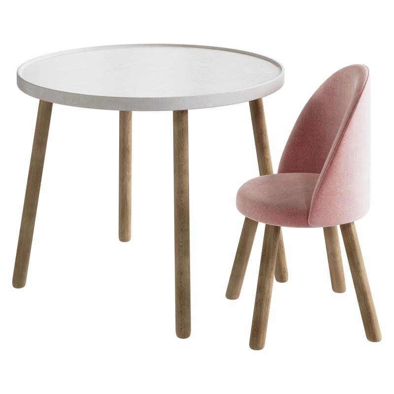 Children’s Table and Chair Set - Image 3