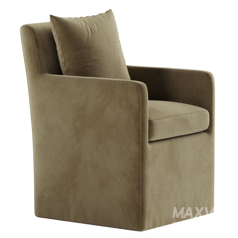 Glenrose Wheeled Dining Armchair - Image 1