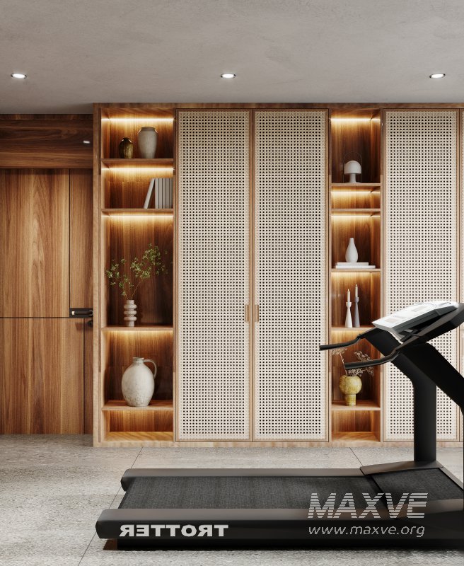 Modern living room and dining room interior scene - Image 3