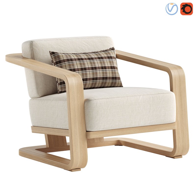 Sonoma Outdoor Teak Lounge Chair - Image 1