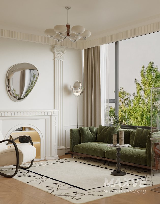 Luxurious living room and dining room - Image 4