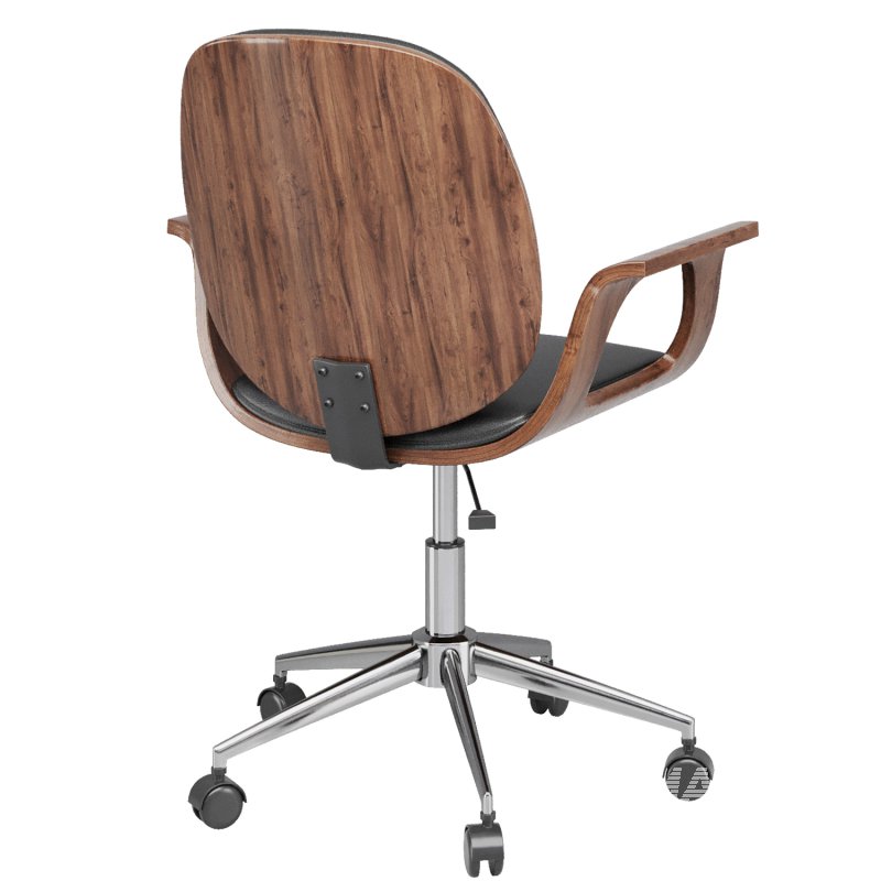 Office Chair Patron Walnut - Image 3