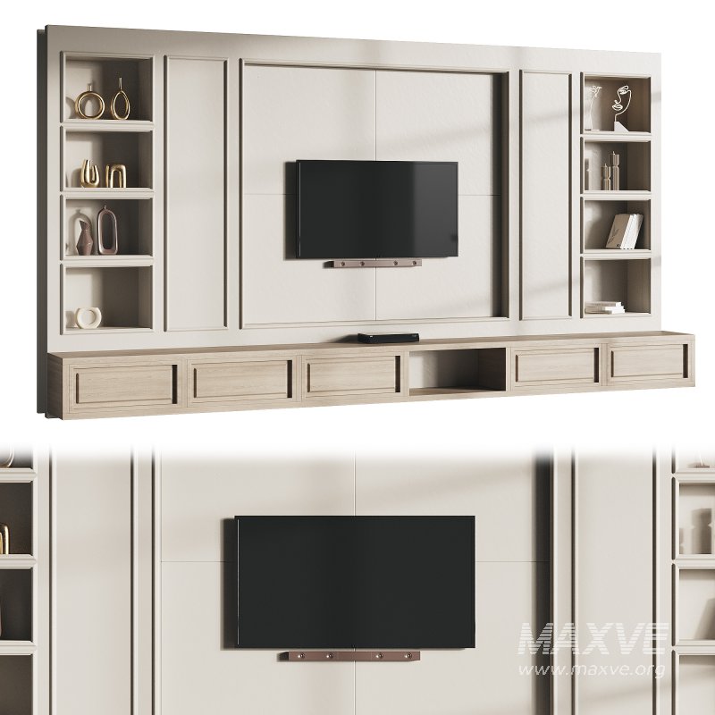 Modern TV Wall 09 - Image 1