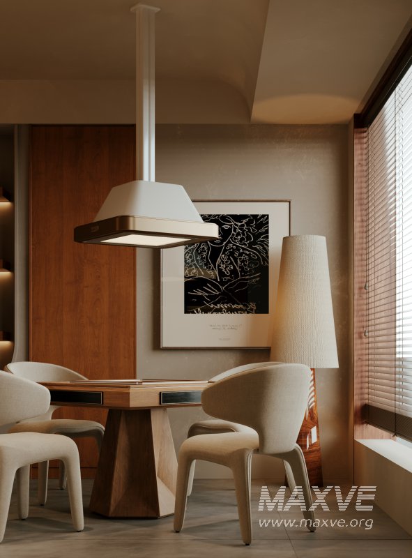 Luxurious living room and dining room kitchen - Image 4