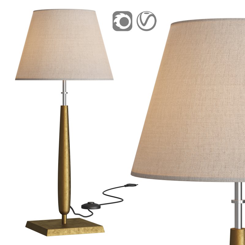 Tailor Soft Bronze Table Lamp - Image 1