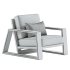 Canyon Outdoor Teak Lounge Chair - Thumbnail 7