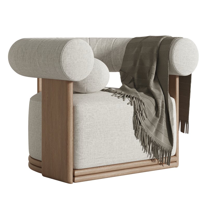 Collins Swivel Lounge Chair-Harbour - Image 1