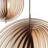 Creative Wood Round Globe Pendant Light Fixture Shade - Thumbnail 5