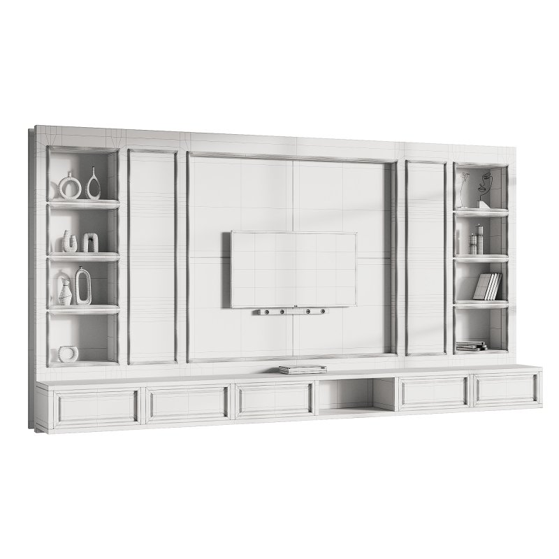 Modern TV Wall 09 - Image 4