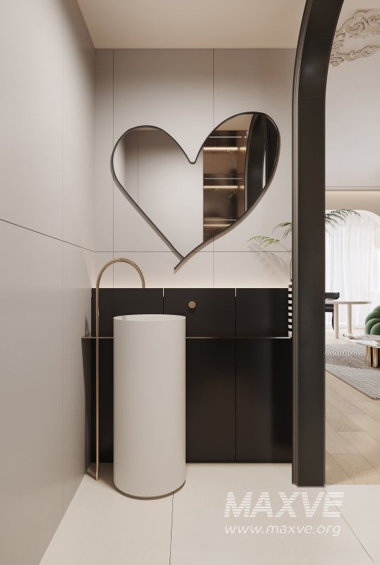 Modern living room and dining room kitchen interior scene - Image 2