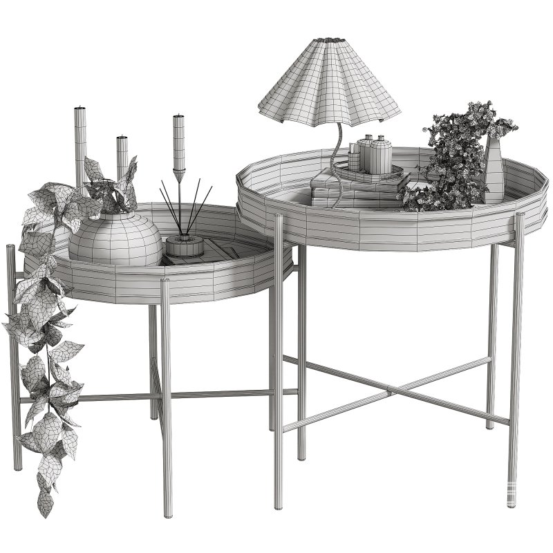 Table bouquet and items - Image 2