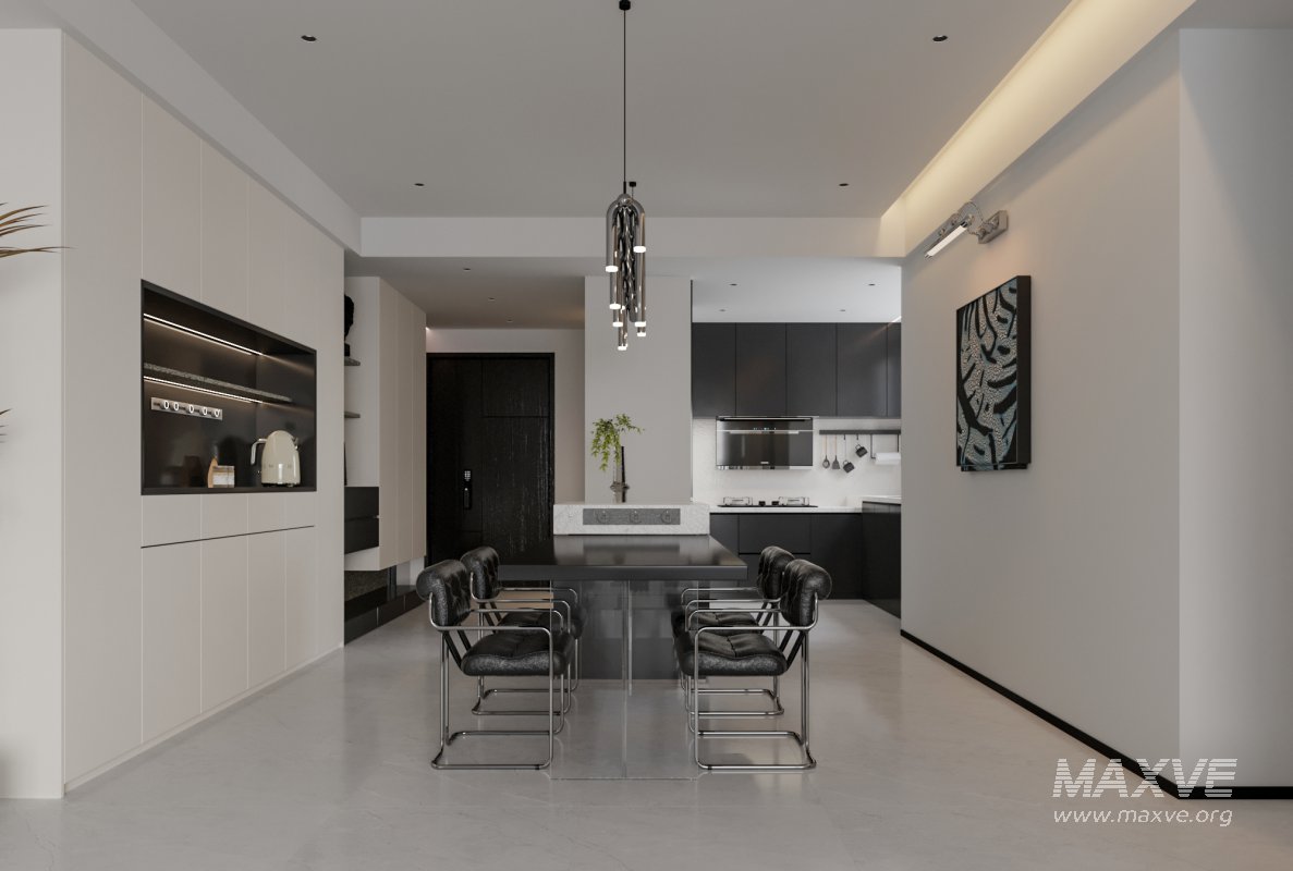 living room dining room kitchen - Image 6