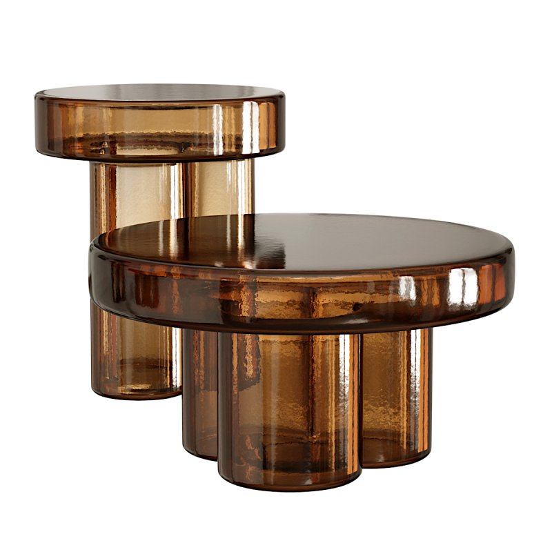 Miniforms Glass Tables by Yannis Gikas - Image 3