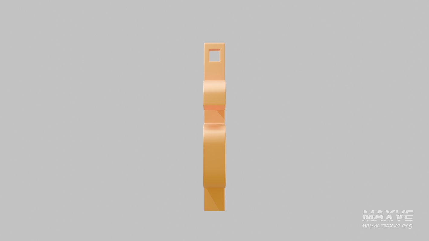 $ Symbol Keychain - Image 2