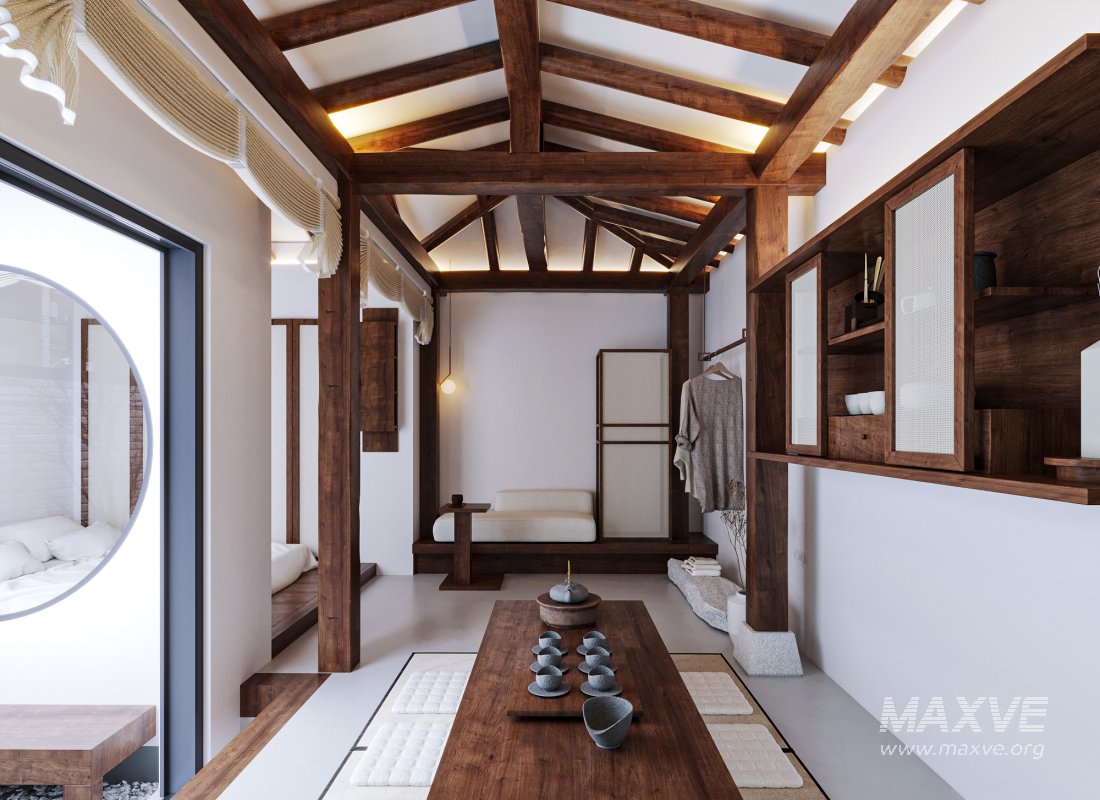 chinese hotel bedroom - Image 2