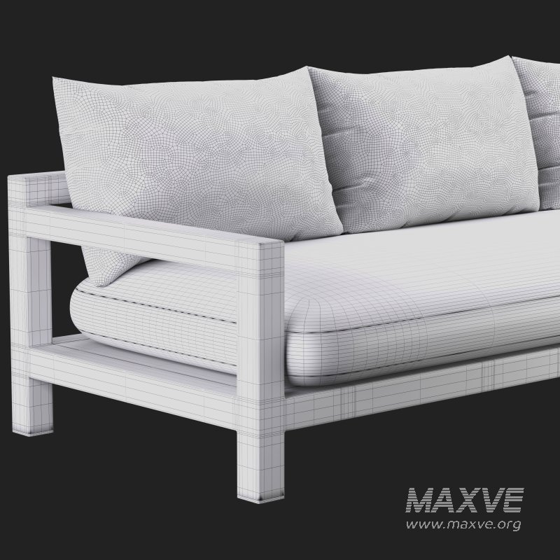 PACIFIC 3 SEAT SOFA-Harbour - Image 4