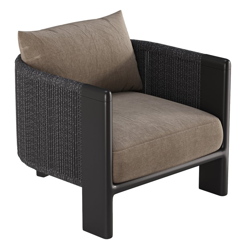 Palm Beach Teak Lounge Chair-Harbour - Image 3