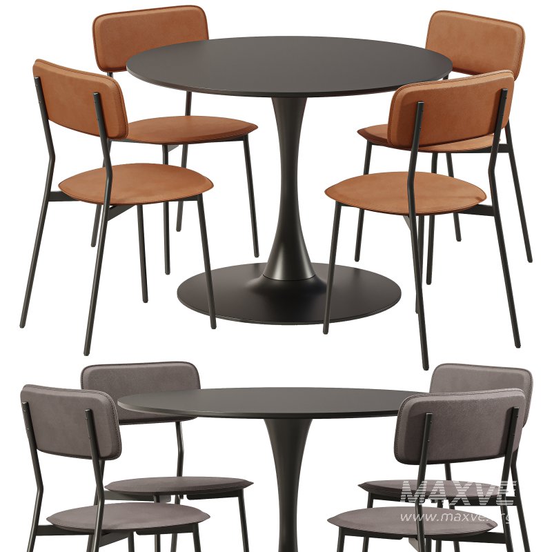 Osmond Chair and Tulip Table-Divan - Image 1