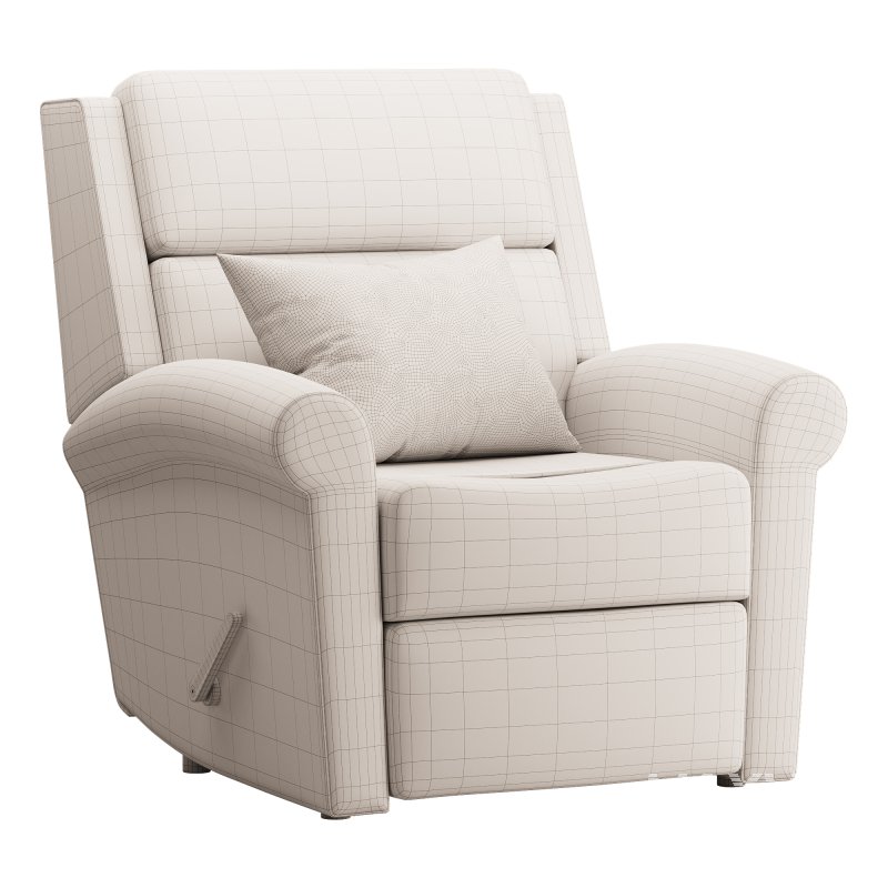 Belle Fabric Recliner - Image 4