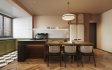 Modern living room and dining room interior scene - Thumbnail 3