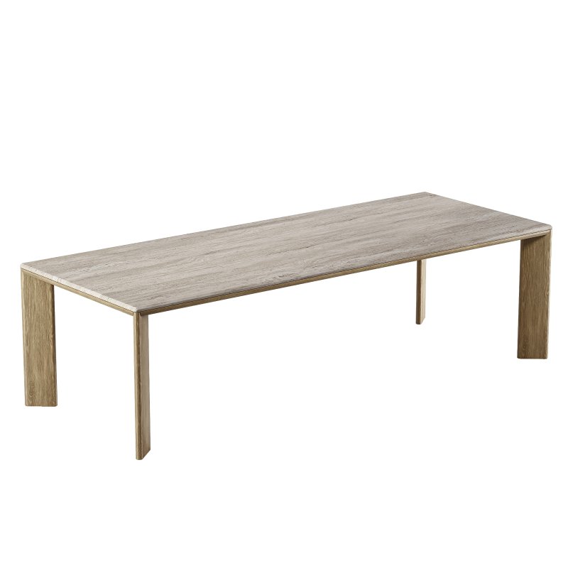 Palm Beach Teak Dining chair and Rectangle Dining Table - Image 6