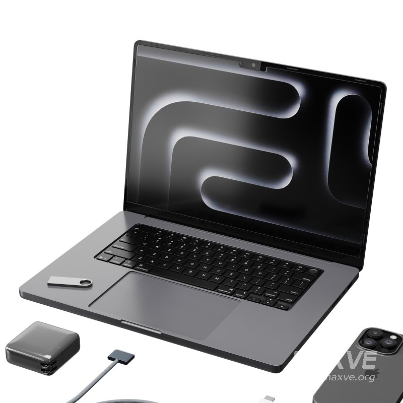 Set of Apple equipment 01 - Image 5