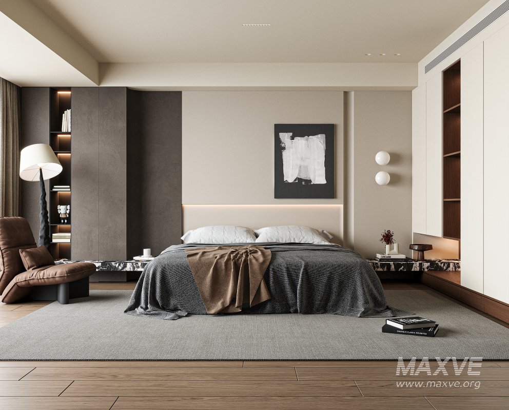 Modern bedroom - Image 1