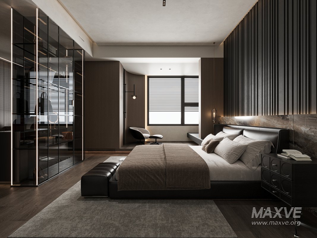 Modern bedroom - Image 1
