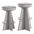 Damon Swivel Bar & Counter Stool-Fourhands - Thumbnail 4