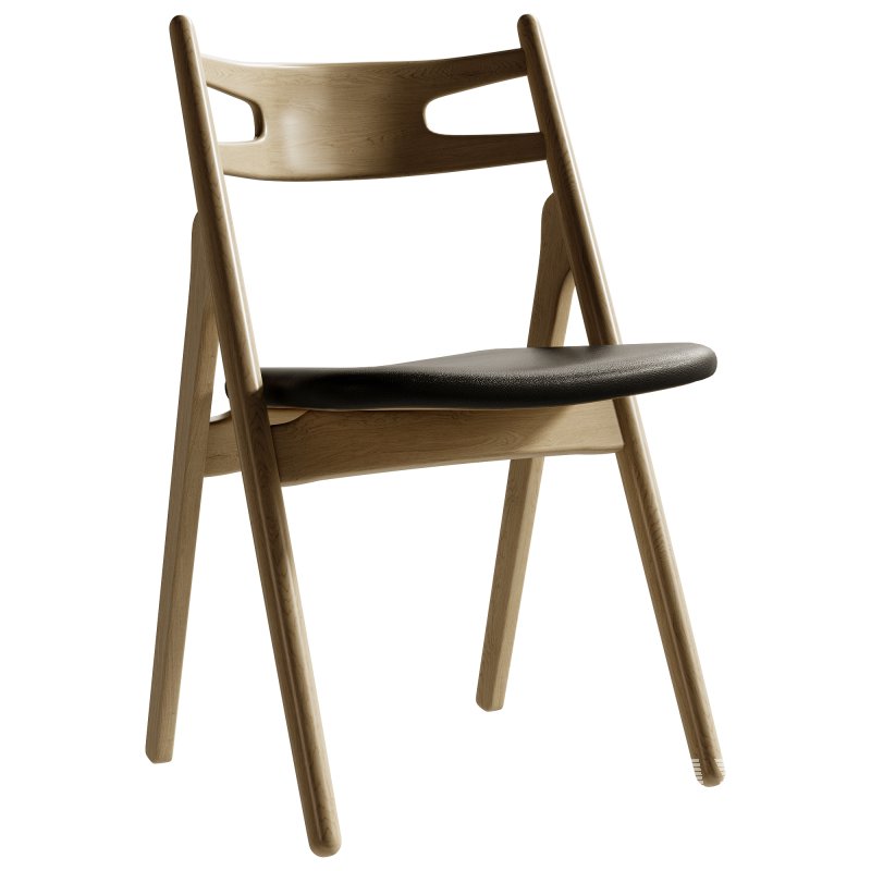 CH29P Sawbuck Chair - Image 3
