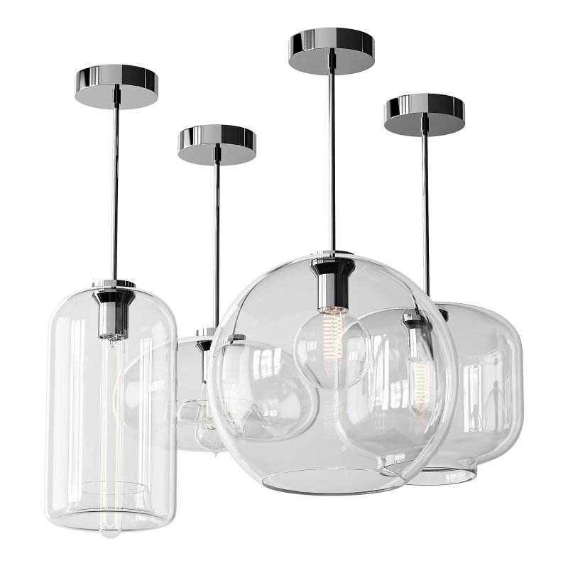 Moderne glazen hanglampen light - Image 3