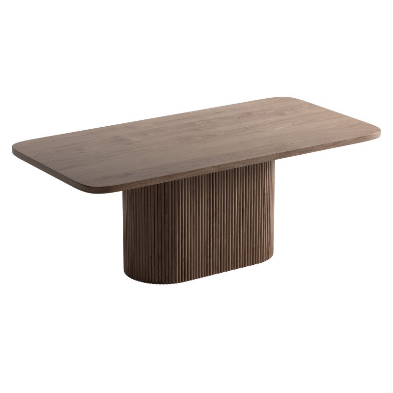 VALI acacia wood dining table - Image 3