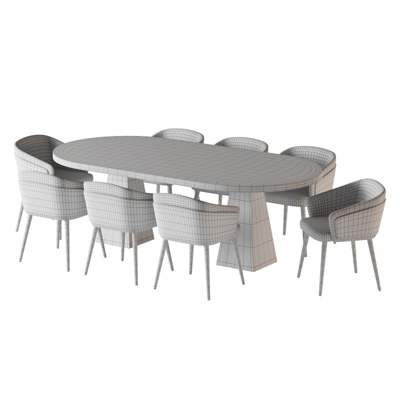 Dining table Melbrun 2 - Image 11