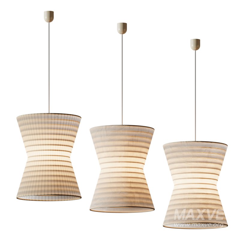 Gifu Lantern Pendant light 02 - Image 2