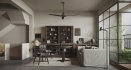 Modern living room and dining room kitchen interior scene - Thumbnail 5