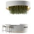 Reception Desk With Hanging Plants-set 14 - Thumbnail 2
